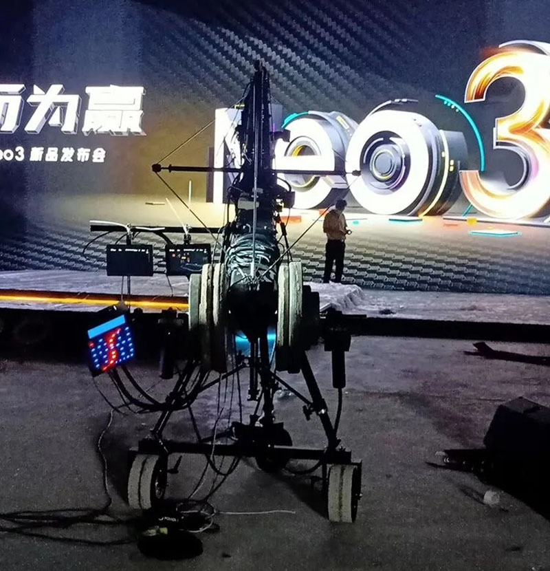 ANDY-JIB using in the iQOO Neo3 Launch Conference2